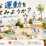 どんな運動をしてみようか？〜「自分に合った運動」を見つけよう〜